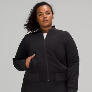 Lululemon Non Stop Bomber Jacket / Black / US 12